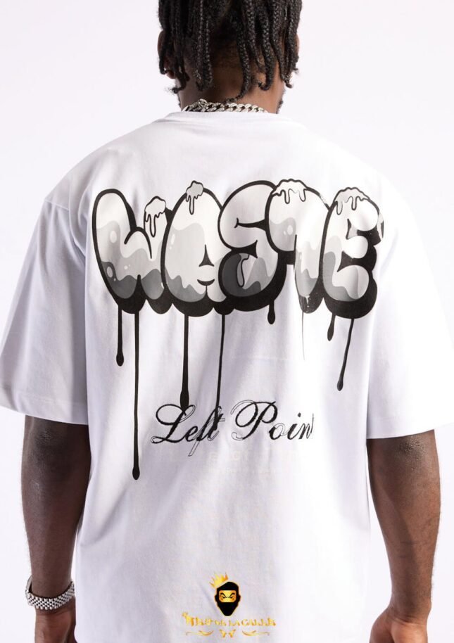 Camiseta Left Point Blanca Waste